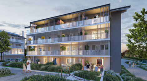 Programme immobilier neuf Central - Bons-en-Chablais proche du lac Léman (74890) - Référence : 16146