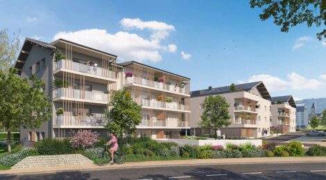 Programme immobilier neuf Central - Bons-en-Chablais proche du lac Léman (74890) - Référence : 16146