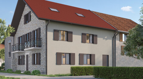 Programme immobilier neuf Impasse Pièce 17 - Bons-en-Chablais réhabilitation près du centre et de la gare (74890) - Référence : 13506