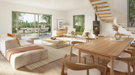 Programme immobilier neuf Domaine Ilia - Bossey : Résidence T2–T5 avec cadre naturel et confort optimisé proche des commodités (74160) - Référence : 6695