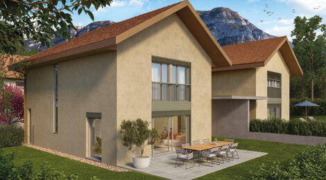 Programme immobilier neuf Domaine Ilia - Bossey : Résidence T2–T5 avec cadre naturel et confort optimisé proche des commodités (74160) - Référence : 6695