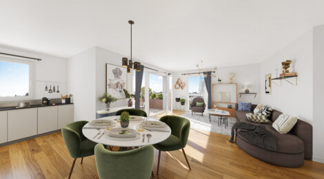 Programme immobilier neuf Les Balcons d'Annie - Bourg-en-Bresse à proximité de la gare (01000) - Référence : 14302