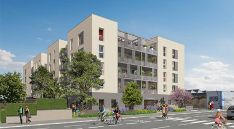 Programme immobilier neuf Les Balcons d'Annie - Bourg-en-Bresse à proximité de la gare (01000) - Référence : 14302