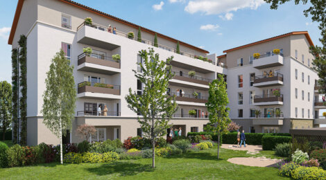 Programme immobilier neuf Coeur Citadelle - Bourg-en-Bresse quartier de la Citadelle proche gare (01000) - Référence : 14303