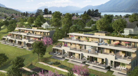 Programme immobilier neuf RESIDENCE ONAEE - Brison-Saint-Innocent entre lac et nature (73100) - Référence : 12073
