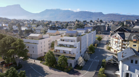 Programme immobilier neuf ILÔSENS - Challes-les-Eaux, appartements neufs et cadre de vie dynamique près de Chambéry (73190) - Référence : 15950