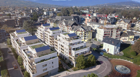 Programme immobilier neuf ILÔSENS - Challes-les-Eaux, appartements neufs et cadre de vie dynamique près de Chambéry (73190) - Référence : 15950