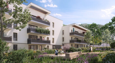 Programme immobilier neuf DELTA - Challes-les-Eaux, logements neufs et cadre naturel proche du centre-ville (73190) - Référence : 15971
