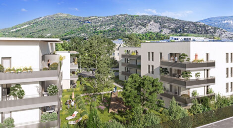 Programme immobilier neuf DELTA - Challes-les-Eaux, logements neufs et cadre naturel proche du centre-ville (73190) - Référence : 15971