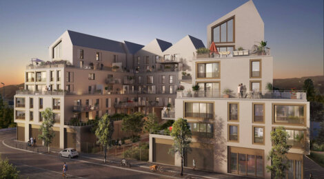 Programme immobilier neuf LES SHEDS - Chambéry : logements neufs sécurisés et verdoyants en centre-ville (73000) - Référence : 15241