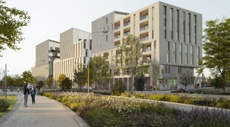 Programme immobilier neuf Ancora - Chambéry : logements neufs sécurisés et verdoyants proche des commodités (73000) - Référence : 15494