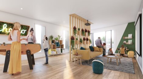 Programme immobilier neuf Ancora - Chambéry : logements neufs sécurisés et verdoyants proche des commodités (73000) - Référence : 15494