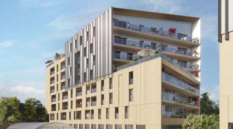 Programme immobilier neuf Ancora - Chambéry : logements neufs sécurisés et verdoyants proche des commodités (73000) - Référence : 15494
