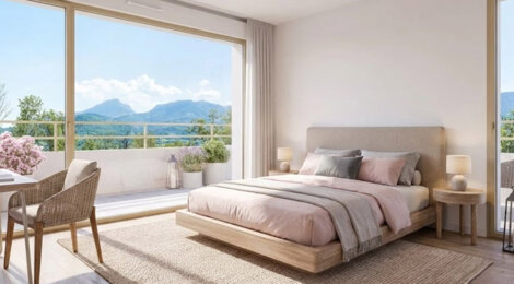 Programme immobilier neuf REFLET DES MONTS - Chambéry proche centre ville et transports (73000) - Référence : 17405