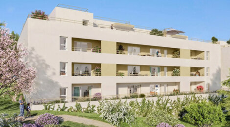 Programme immobilier neuf REFLET DES MONTS - Chambéry proche centre ville et transports (73000) - Référence : 17405