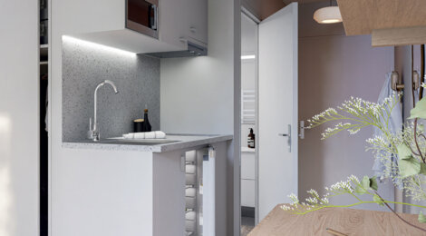 Programme immobilier neuf Éléva - Chambéry  résidence étudiante dans les Alpes (73000) - Référence : 16118