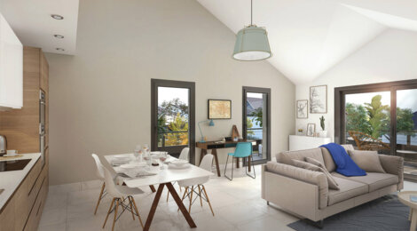 Programme immobilier neuf LE PRE GEORGES - Chapeiry aux portes d’Annecy (74540) - Référence : 13135
