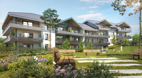 Programme immobilier neuf LE PRE GEORGES - Chapeiry aux portes d’Annecy (74540) - Référence : 13135