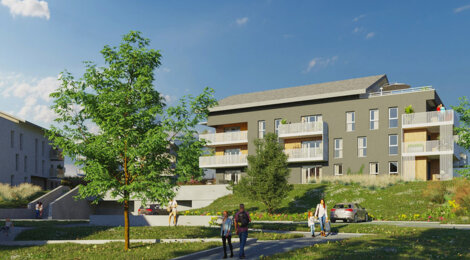 Programme immobilier neuf L'Ermengarde - Charvonnex : Résidence T2–T4 avec cadre naturel et confort optimisé proche des espaces verts (74370) - Référence : 4903