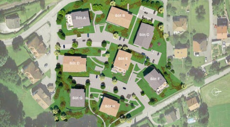 Programme immobilier neuf L'Ermengarde - Charvonnex : Résidence T2–T4 avec cadre naturel et confort optimisé proche des espaces verts (74370) - Référence : 4903