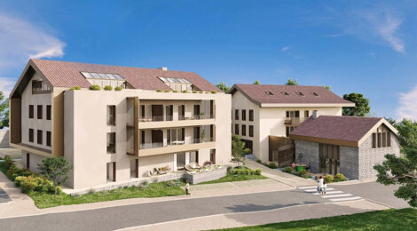 Programme immobilier neuf Coeur Village - Copponex près de Genève et Annecy (74350) - Référence : 8631