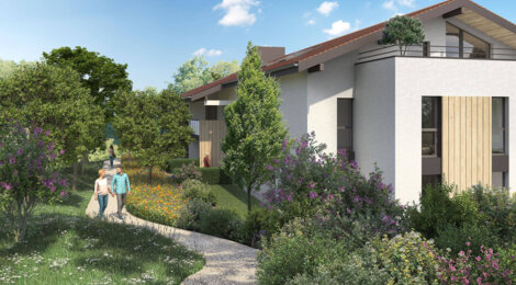 Programme immobilier neuf SOLARYS - Cranves-Sales : logements neufs lumineux et sécurisés proche du centre-ville (74380) - Référence : 14898