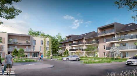 Programme immobilier neuf Les 3 Pins - Cusy proche centre-bourg (74540) - Référence : 9138