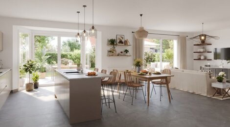 Programme immobilier neuf Les 6 Pétales - Dingy-en-Vuache proche de Vulbens (74520) - Référence : 16030