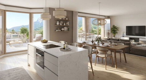 Programme immobilier neuf SIGNAL 1784 - Dingy-Saint-Clair entre village et montagnes proche d’Annecy (74230) - Référence : 16225