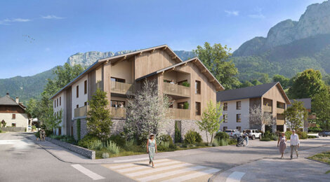 Programme immobilier neuf SIGNAL 1784 - Dingy-Saint-Clair entre village et montagnes proche d’Annecy (74230) - Référence : 16225