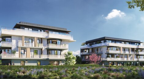 Programme immobilier neuf Prestige - Divonne-les-Bains : logements neufs proches du lac de Divonne et de la frontière suisse (01220) - Référence : 16942