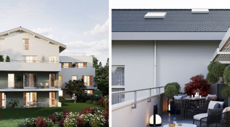 Programme immobilier neuf L’ÔPALE - Divonne-les-Bains près du Lac de Divonne (01220) - Référence : 12959