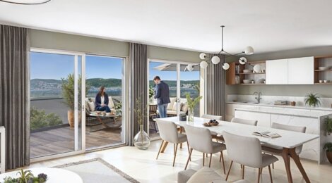 Programme immobilier neuf TERRE & O - Douvaine à proximité de la mairie et du bus (74140) - Référence : 9176