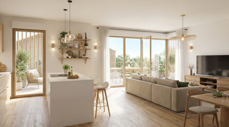 Programme immobilier neuf Equilibre - Douvaine centre-ville proche Lac Léman (74140) - Référence : 16202