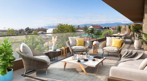Programme immobilier neuf Villas Acacias - Douvaine résidence proche centre et Genève (74140) - Référence : 16201