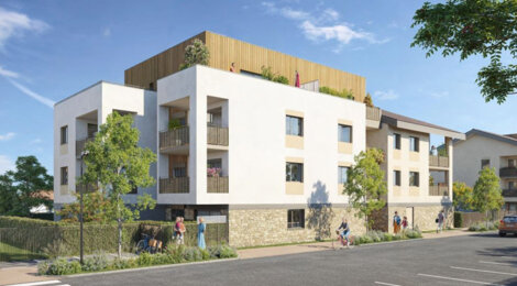 Programme immobilier neuf NEOZEN - Douvaine vie pratique entre centre ville et frontière suisse (74140) - Référence : 17665