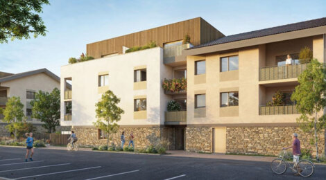 Programme immobilier neuf NEOZEN - Douvaine vie pratique entre centre ville et frontière suisse (74140) - Référence : 17665