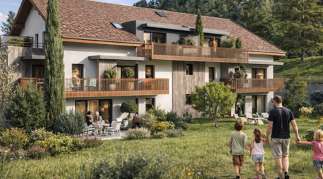 Programme immobilier neuf PERLE DU LAC - Duingt emplacement privilégié au bord du lac d’Annecy (74410) - Référence : 16162