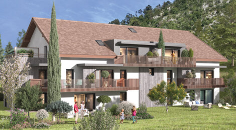 Programme immobilier neuf L' écrin - Duingt proche du  Massif du Taillefer (74410) - Référence : 12862