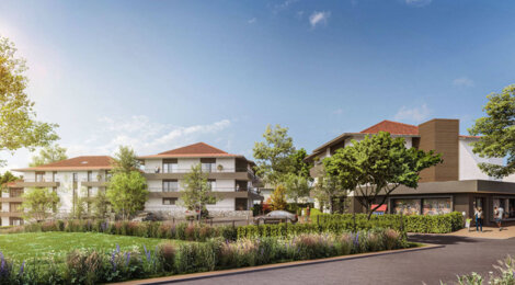 Programme immobilier neuf CONFIDENCES - Echenevex : Résidence T2–T5 avec cadre verdoyant et confort optimisé proche des commodités (01170) - Référence : 5545