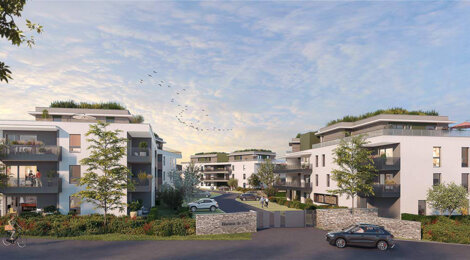 Programme immobilier neuf HORIZON DE JADE - Epagny Metz-Tessy : Résidence T2–T4 avec cadre naturel et confort optimisé proche des commodités (74330) - Référence : 6974