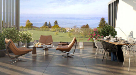 Programme immobilier neuf Hill Park seconde tranche - Évian-les-Bains à deux pas du lac Léman (74500) - Référence : 16164
