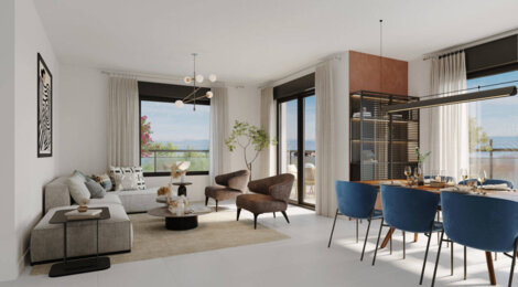 Programme immobilier neuf Green View - Evian-les-Bains : logements neufs sécurisés et verdoyants proche des commodités (74500) - Référence : 15551