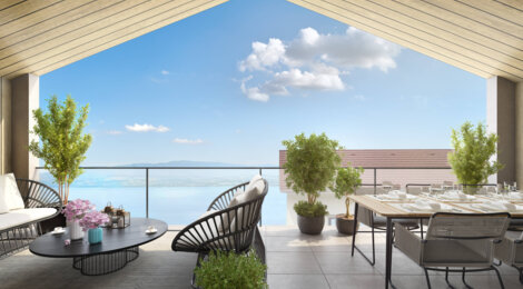 Programme immobilier neuf ALVEA - Evian-les-Bains résidence neuve proche ligne H (74500) - Référence : 17960