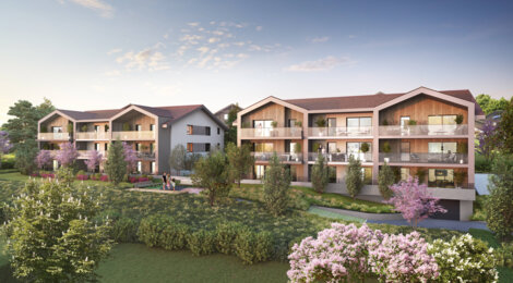 Programme immobilier neuf ALVEA - Evian-les-Bains résidence neuve proche ligne H (74500) - Référence : 17960