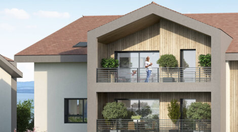 Programme immobilier neuf ALVEA - Evian-les-Bains résidence neuve proche ligne H (74500) - Référence : 17960