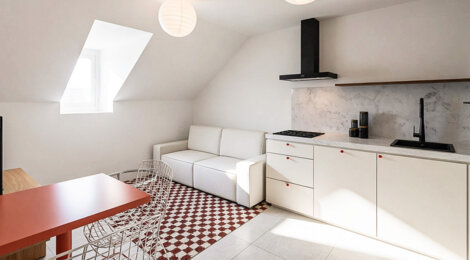 Programme immobilier neuf NATIONAL 17 - Évian-les-Bains, une adresse rénovée au cœur de la ville thermale (74500) - Référence : 17662