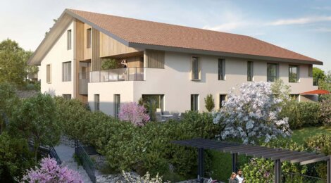 Programme immobilier neuf Eleman - Excenevex : résidence neuve proche lac Léman et plages (74140) - Référence : 15711