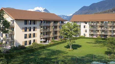 Programme immobilier neuf Résidence HORIZON - Faverges-Seythenex cadre verdoyant proche lac appartements avec extérieur (74210) - Référence : 17156