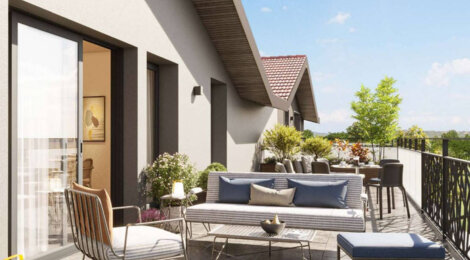 Programme immobilier neuf Arbor&sens - Feigères : Résidence T2–T5 avec cadre résidentiel et confort optimisé proche des commoditésFeigères : Résidence T2–T5 avec cadre résidentiel et confort optimisé proche des commodités (74160) - Référence : 7244